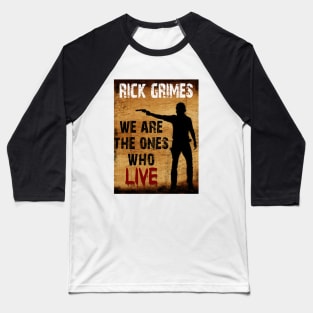 rick grimes Baseball T-Shirt